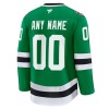Dallas Stars Dresy Personalizované Fanatics Premium 2024-25 Zelená Domácí - Pánské